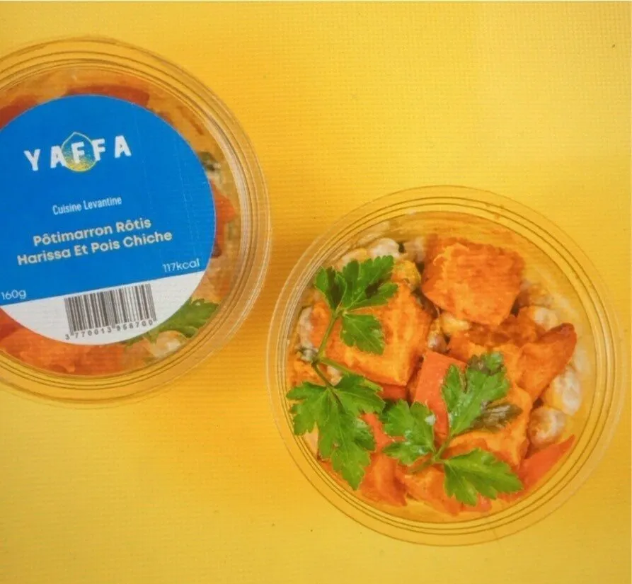 Potimarron Rôti Harissa et Pois Chiche