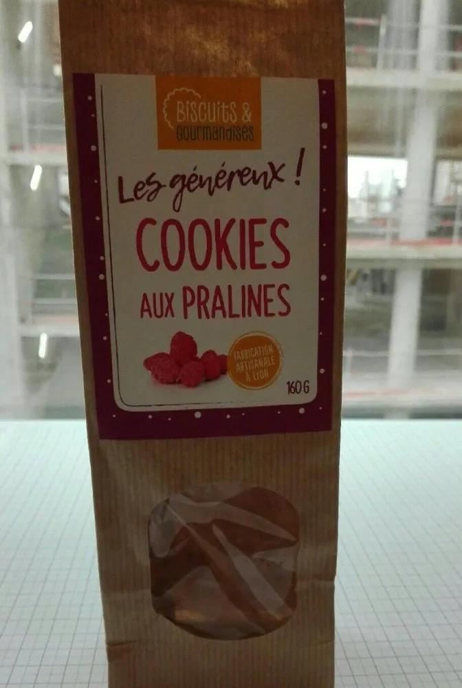 Cookies aux pralines