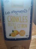 Crinkles zeste de citron