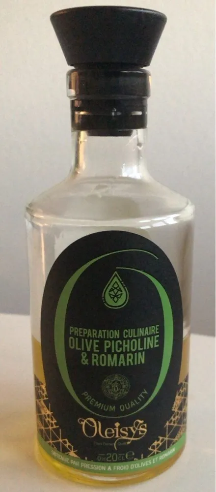 Preparation culinaire olive Picholine et romarin