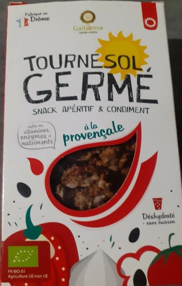 Tournesol germé à la provençale