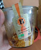 Riz au légumes et émietté de saumon