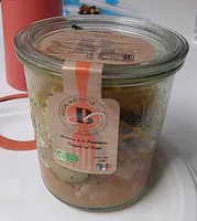 Saucisse à la provençale, farfalle au pesto
