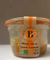 Abricots rôtis au romarin et pistache