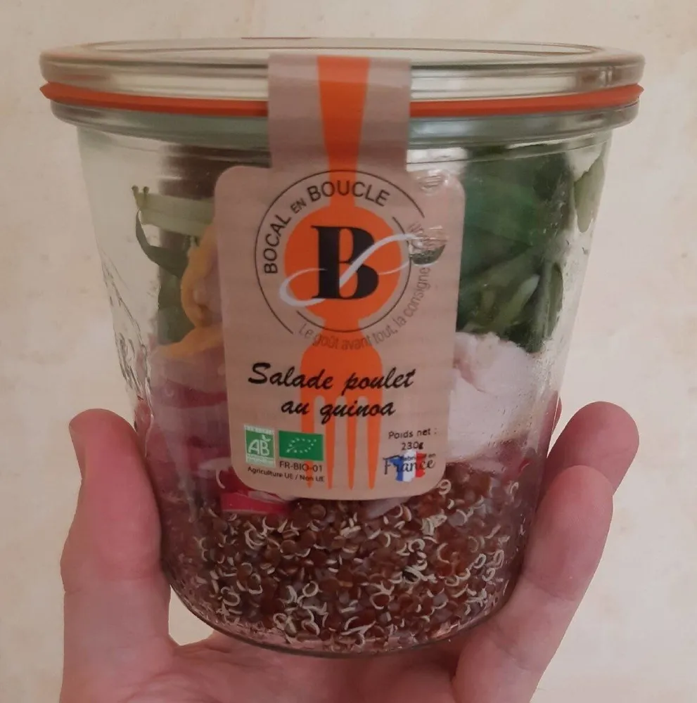 Salade poulet au quinoa