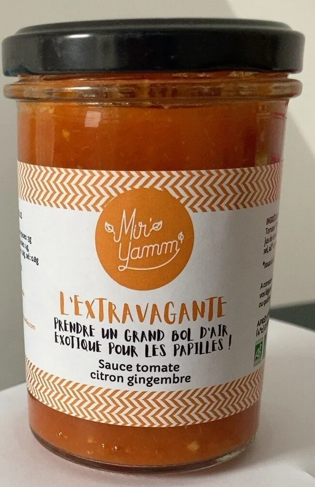 Sauce tomate citron gingembre