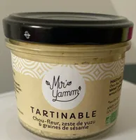 Tartinable chou fleur zeste de yuzu graines de sesame