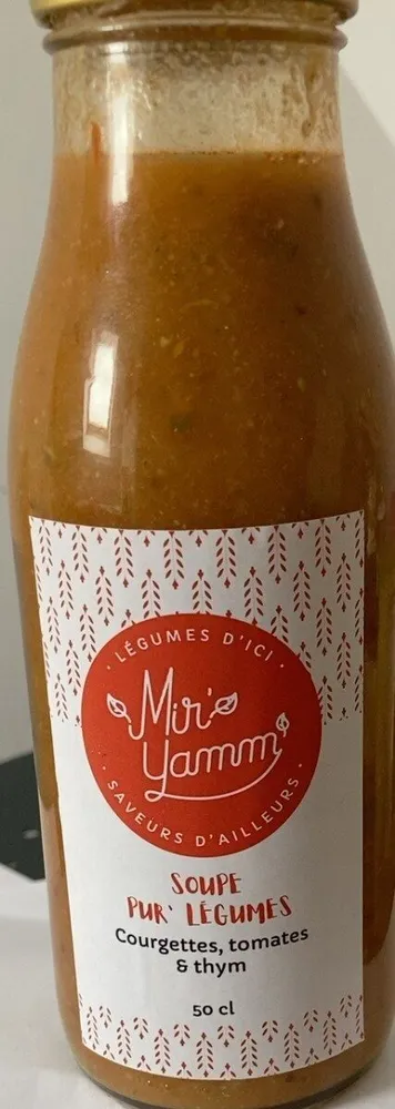 Soupe Courgettes Tomates Thym
