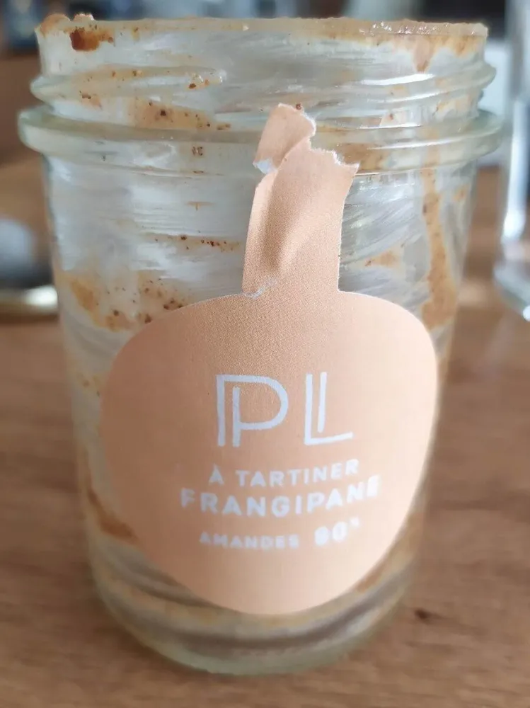 Pâte à tartiner frangipane