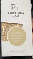Porridge vanille noisette