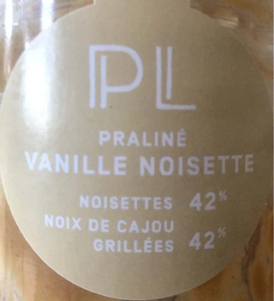 Praliné vanille noisette