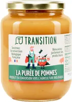 Purée de pommes Transition - conversion biologique