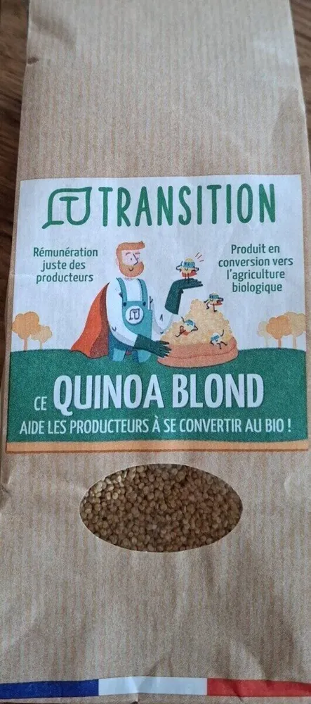 Quinoa blond Transition - conversion biologique