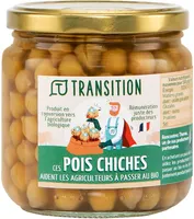 Pois chiches conserve Transition - conversion biologique (265g net égoutté)