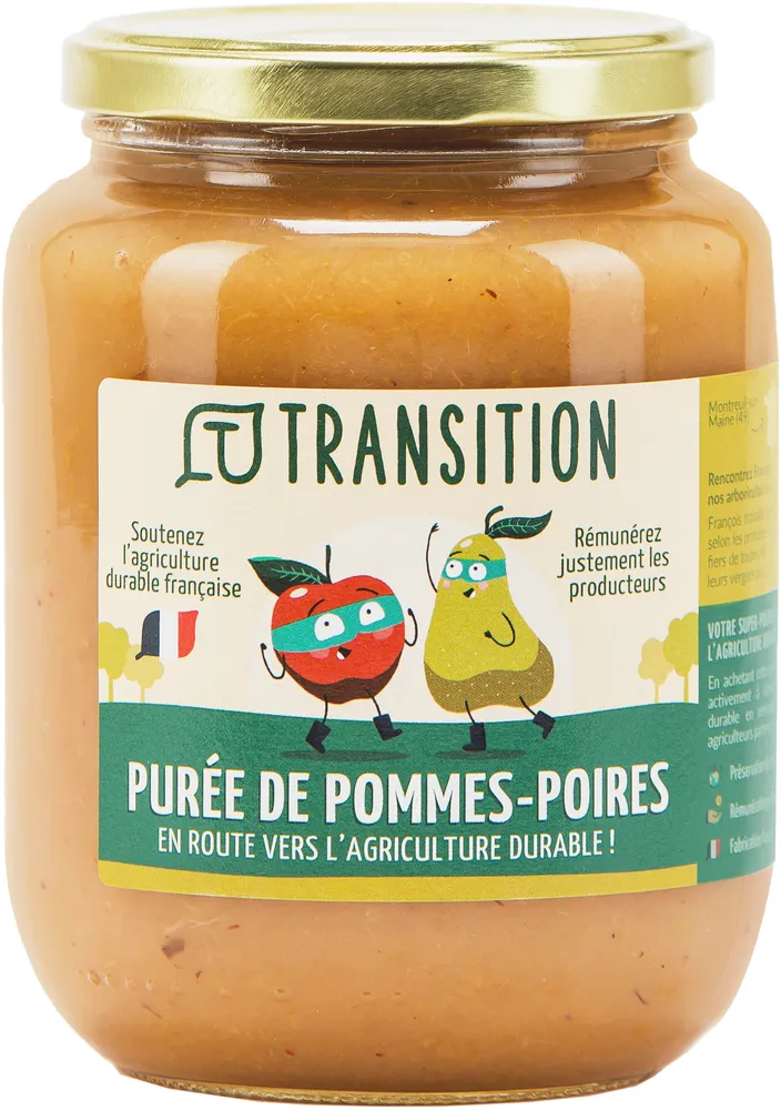 Purée de pommes-poires Transition (