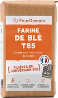 Farine de blé T65 en conversion bio