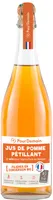 Jus de pomme pétillant en conversion bio