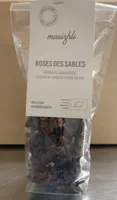 Roses des sables : granola cacahuète chocolat noir