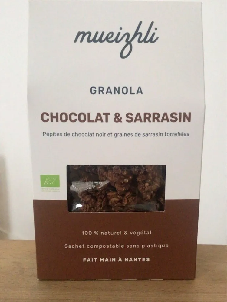 Granola chocolat & sarrasin