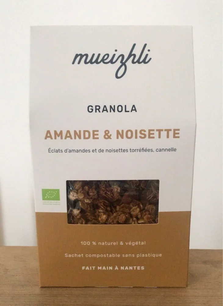 Granola amande et noisette
