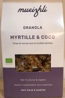 Granola myrtille & coco