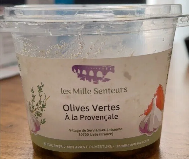 Olives Vertes à la provençale