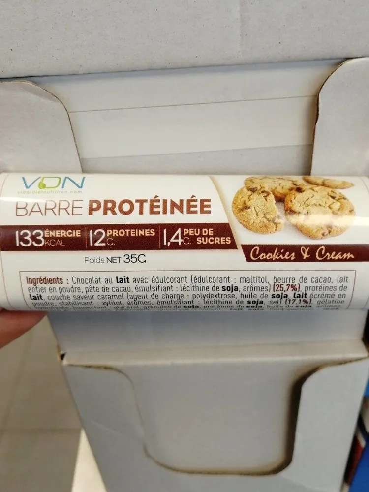 Barre protéine vdn