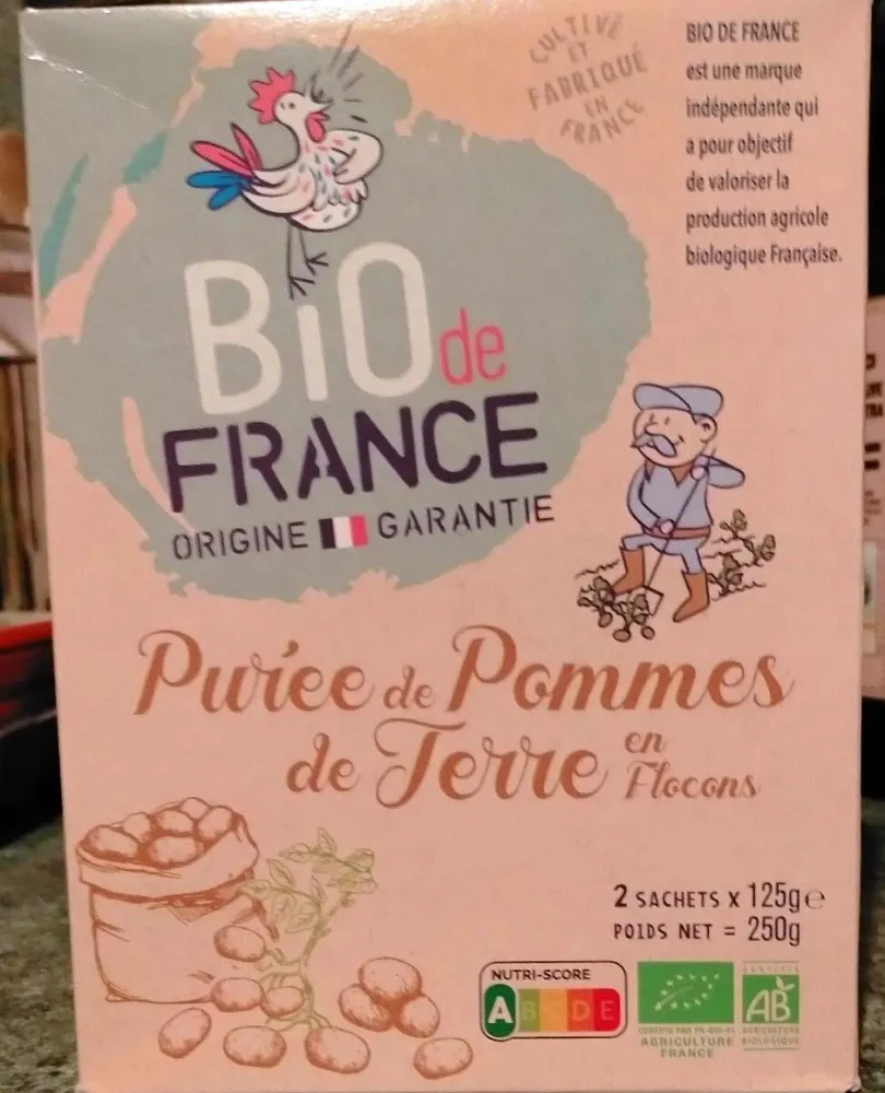 Purée de pommes de terre en flocons