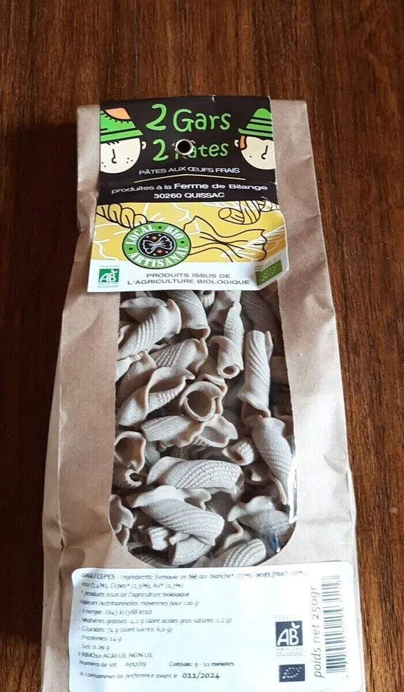 Pâtes aux œufs frais