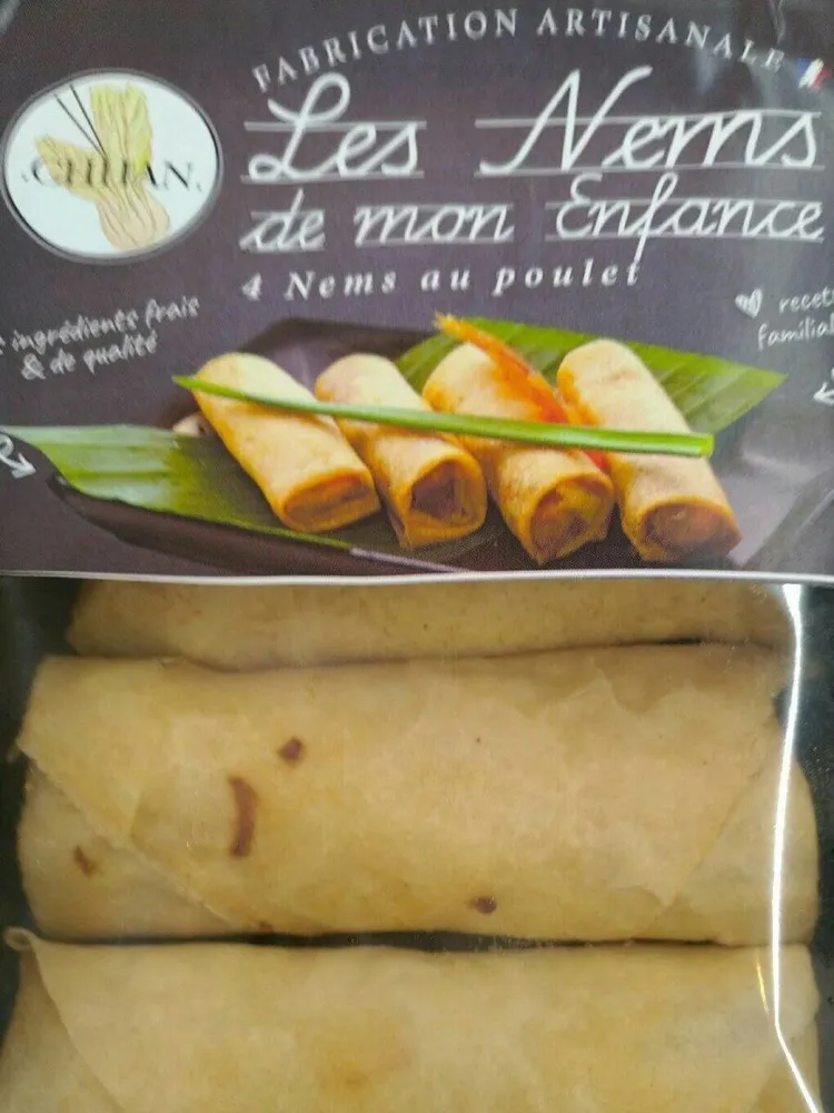 Les nems de mon enfance au poulet