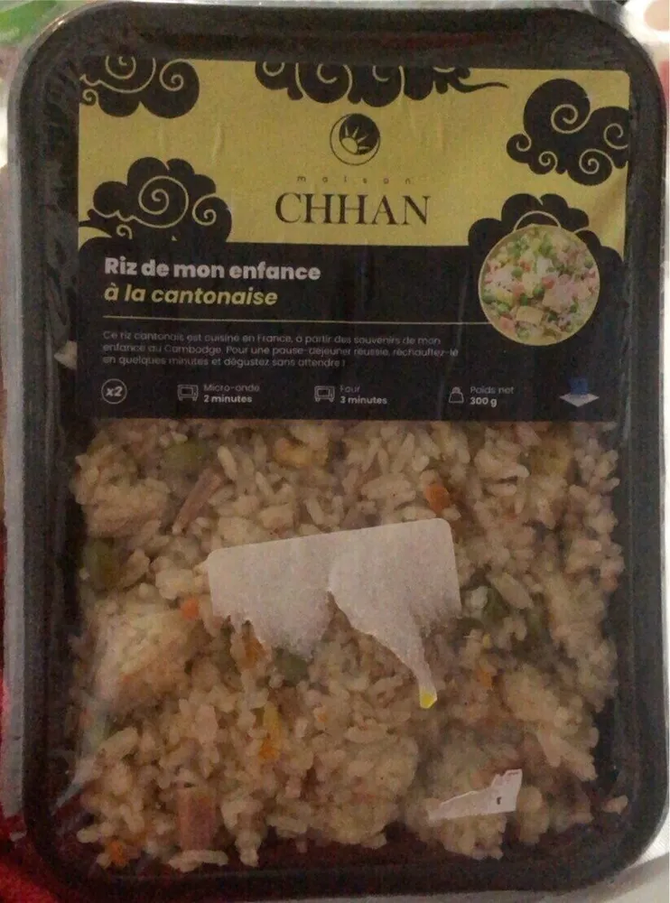Chhan Riz de mon enfance à la cantonaise