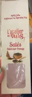 Salés poivre noir fromage