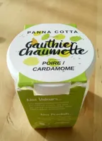 Panna cotta poire/cardamome