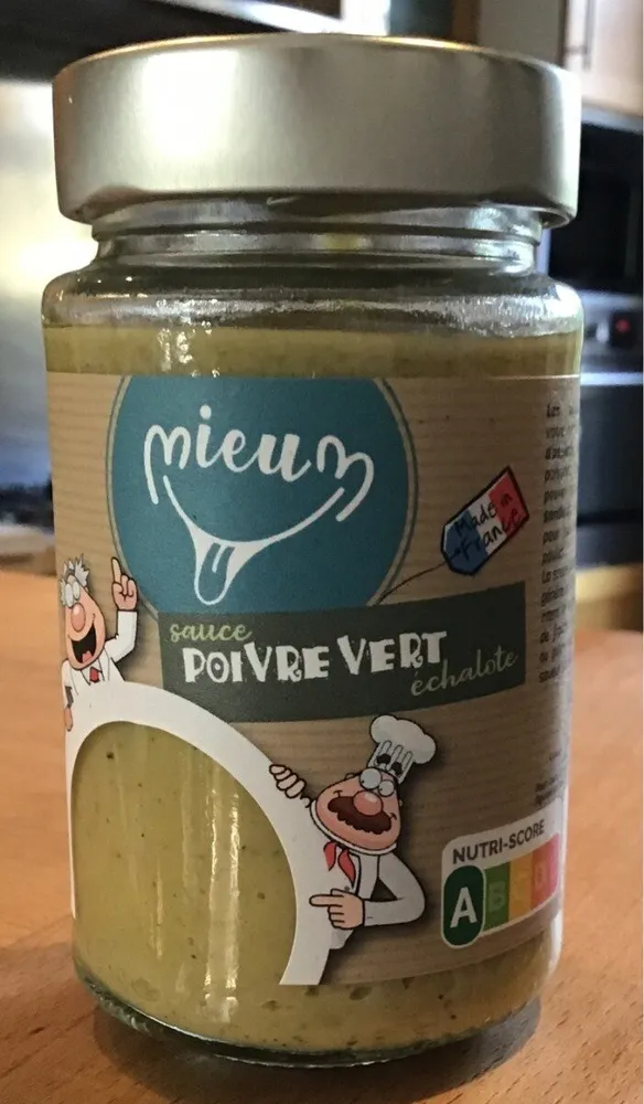 Sauce condimentaire poivre-vert et échalote