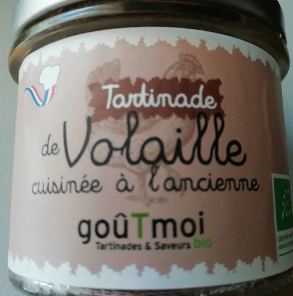 Tartinade de volaille cuisinée à l'ancienne