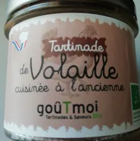 Tartinade de volaille cuisinée à l'ancienne