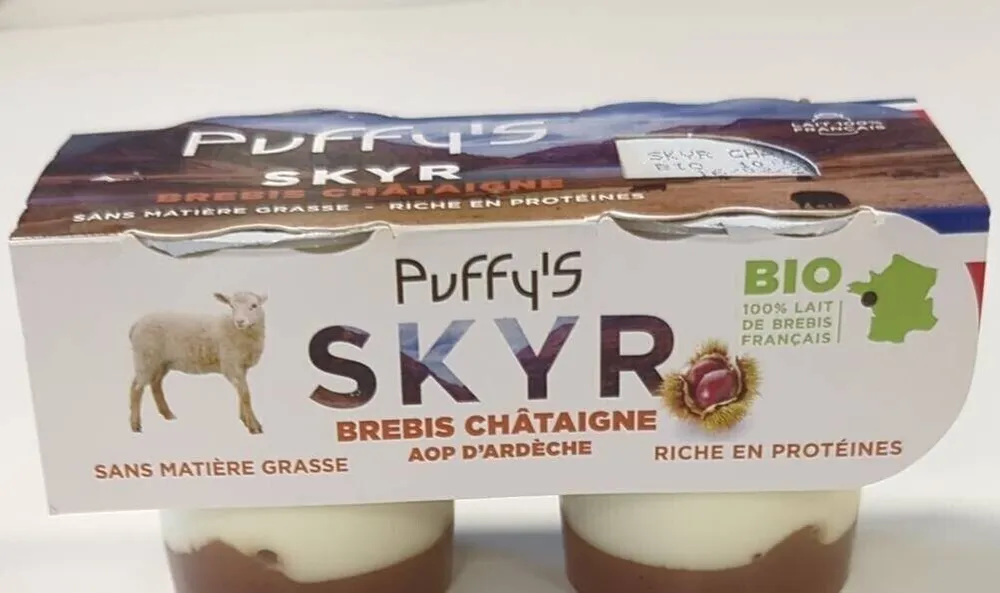 SKYR brebis châtaigne AOP d'Ardèche
