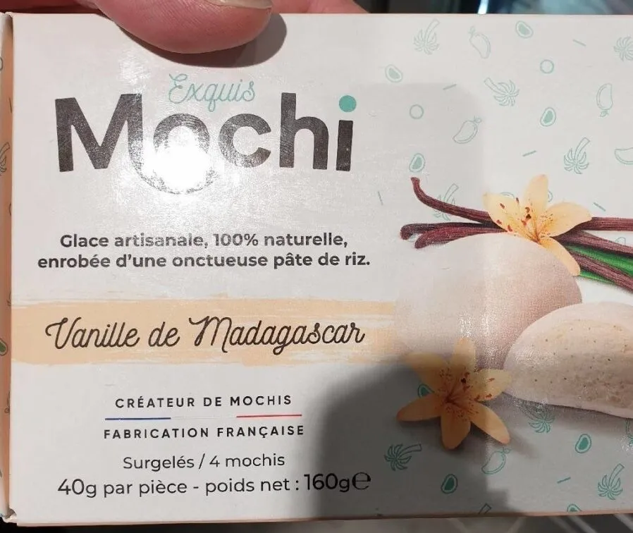 Mochi exquis vanille
