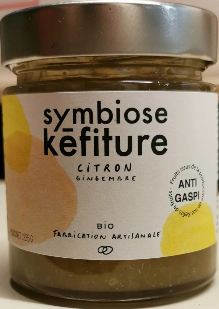 Symbiose Kéfiture citron gingembre