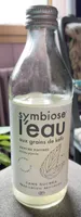 l'eau aux grains de kéfir, menthe poivrée