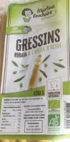Gressins Rubata à l'huile d'olive