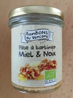 Pâte à tartiner Miel et Noix
