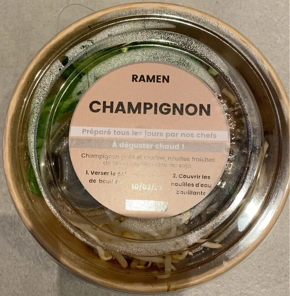 Ramen Veggie Champignon