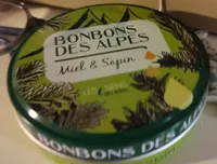 Bonbons des alpes miel et sapin