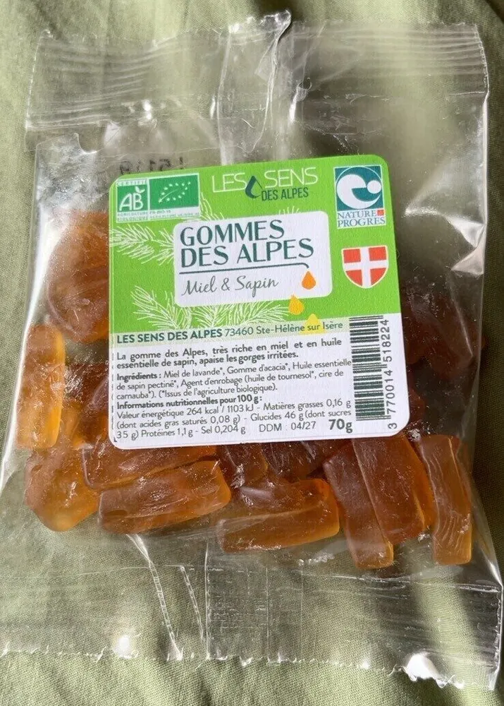 Gommes des Alpes