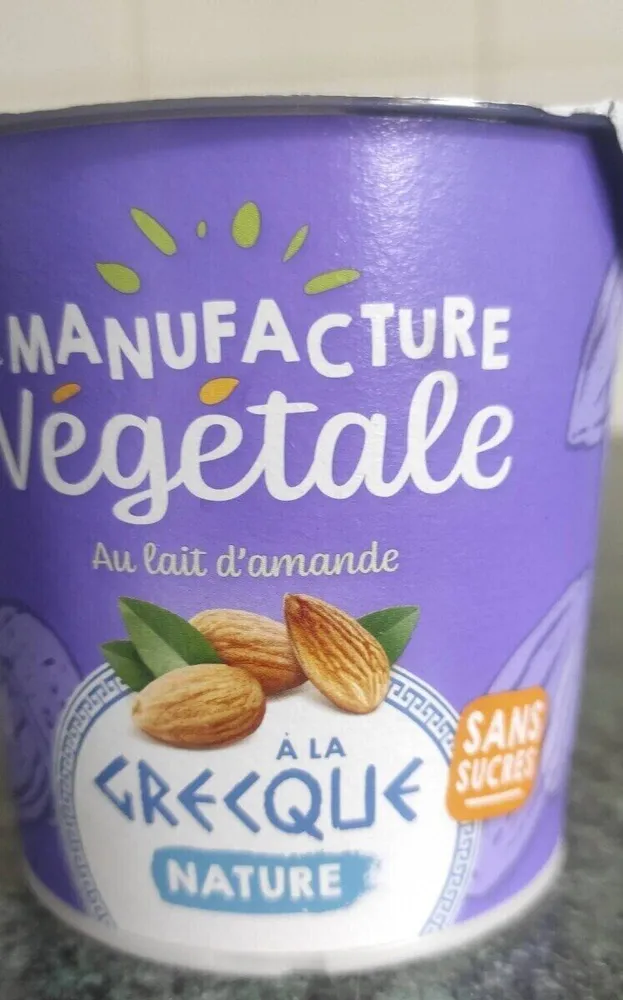 À la grecque (lait d'amande)