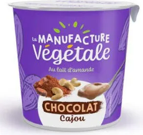 Dessert végétal chocolat cajou
