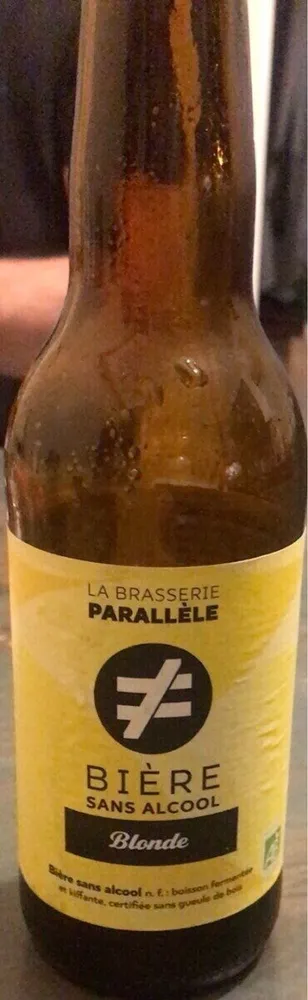 Biere sans alcool BLONDE