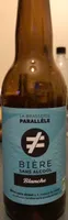 Biere sans alcool blanche