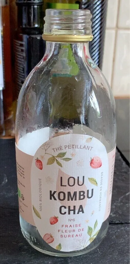 Thé Pétillant - Fraise Fleur de Sureau